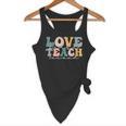 Love First Teach Second School Teacher Appreciation Flowy Tank, novelty gifts, funny gifts Love First Teach Second School Teacher Appreciation Flowy Tank, novelty gifts, funny gifts
