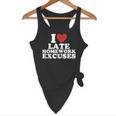 I Love Late Homework Excuses Sarcastic Teacher Lie For Men Women Flowy Tank, novelty gifts, funny gifts