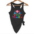 Maestra Proud Spanish Teacher Bilingual Teacher Latina Flowy Tank, novelty gifts, funny gifts