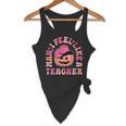 Man I Feel Like a Teacher Women Western Teacher Halloween Flowy Tank, novelty gifts, funny gifts