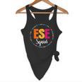 Matching ESE Squad First Last Day Team Teacher Student Tribe Flowy Tank, novelty gifts, funny gifts