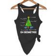 Math Geometry Christmas Tree Geometree Teacher Flowy Tank, novelty gifts, funny gifts
