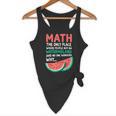 Math Only Place Where People Buy 66 Watermelons Teacher Joke Flowy Tank, novelty gifts, funny gifts