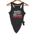 Math Teachers Aren't Mean Flowy Tank, novelty gifts, funny gifts Math Teachers Aren't Mean Flowy Tank, novelty gifts, funny gifts