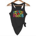 Montessori Rocks Montessori Teacher Back To School Flowy Tank, novelty gifts, funny gifts Montessori Rocks Montessori Teacher Back To School Flowy Tank, novelty gifts, funny gifts