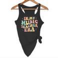 In My Music Teacher Era Retro Back To School Musician Band Men Women Flowy Tank, novelty gifts, funny gifts