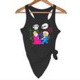 Nerdy Pythagoras Fighting Over C Squared Math Teacher Flowy Tank, novelty gifts, funny gifts