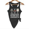 Nothing Beats Kindergarten Back To School Kids Teacher Flowy Tank, novelty gifts, funny gifts