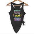 Nursery Rhymes Are My Jam 80s Retro Teachers & Students Kids Flowy Tank, novelty gifts, funny gifts Nursery Rhymes Are My Jam 80s Retro Teachers & Students Kids Flowy Tank, novelty gifts, funny gifts