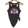 In October We Wear Pink Ballet Ghost Teacher Breast Cancer Flowy Tank, novelty gifts, funny gifts In October We Wear Pink Ballet Ghost Teacher Breast Cancer Flowy Tank, novelty gifts, funny gifts
