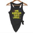 One Hundred Days Later 100th Day Of School Teacher Student Flowy Tank, novelty gifts, funny gifts One Hundred Days Later 100th Day Of School Teacher Student Flowy Tank, novelty gifts, funny gifts