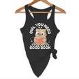 Owl You Need Is A Good Book Teacher Librarian Reading Flowy Tank, novelty gifts, funny gifts Owl You Need Is A Good Book Teacher Librarian Reading Flowy Tank, novelty gifts, funny gifts