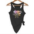 PE Teacher Coach Coquette Ghost Halloween Physical Education Flowy Tank, novelty gifts, funny gifts PE Teacher Coach Coquette Ghost Halloween Physical Education Flowy Tank, novelty gifts, funny gifts
