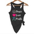 Peace Love Math Maths Teacher Pi Symbol Men Women Flowy Tank, novelty gifts, funny gifts Peace Love Math Maths Teacher Pi Symbol Men Women Flowy Tank, novelty gifts, funny gifts