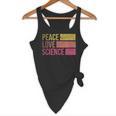 Peace Love Science Lovers Math Chemistry Teacher Flowy Tank, novelty gifts, funny gifts Peace Love Science Lovers Math Chemistry Teacher Flowy Tank, novelty gifts, funny gifts