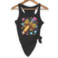 Pencil Leopard Coquette Bow Teacher Life Back To School Flowy Tank, novelty gifts, funny gifts Pencil Leopard Coquette Bow Teacher Life Back To School Flowy Tank, novelty gifts, funny gifts