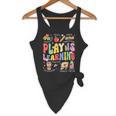 Play Is Learning Teacher First Day Of School Back To School Flowy Tank, novelty gifts, funny gifts Play Is Learning Teacher First Day Of School Back To School Flowy Tank, novelty gifts, funny gifts