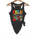 Pre-k Where The Adventure Begins First Day Of Prek Teacher Flowy Tank, novelty gifts, funny gifts
