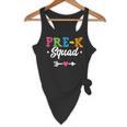 Pre-K Squad Teacher Student Kids Preschool Back To School Flowy Tank, novelty gifts, funny gifts Pre-K Squad Teacher Student Kids Preschool Back To School Flowy Tank, novelty gifts, funny gifts