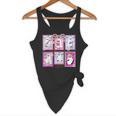 Preppy Spooky Teacher Halloween Ghost Coquette Bow Autumn Flowy Tank, novelty gifts, funny gifts Preppy Spooky Teacher Halloween Ghost Coquette Bow Autumn Flowy Tank, novelty gifts, funny gifts