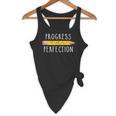 Progress Over Perfection Motivational Teacher Tee Flowy Tank, novelty gifts, funny gifts Progress Over Perfection Motivational Teacher Tee Flowy Tank, novelty gifts, funny gifts
