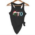 PTO Santa Hat Reindeer Parent Teacher Organization Christmas Flowy Tank, novelty gifts, funny gifts PTO Santa Hat Reindeer Parent Teacher Organization Christmas Flowy Tank, novelty gifts, funny gifts