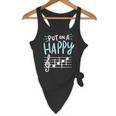 Put On A Happy Face Music Music Teacher Flowy Tank, novelty gifts, funny gifts Put On A Happy Face Music Music Teacher Flowy Tank, novelty gifts, funny gifts