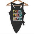 There Their They’Re Grammar Joke For English Teacher Student Flowy Tank, novelty gifts, funny gifts There Their They’Re Grammar Joke For English Teacher Student Flowy Tank, novelty gifts, funny gifts