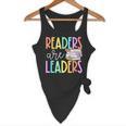 Readers Are Leaders Reading Book Lovers Teacher Women Kids Flowy Tank, novelty gifts, funny gifts Readers Are Leaders Reading Book Lovers Teacher Women Kids Flowy Tank, novelty gifts, funny gifts