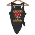 Reading Super Power Activated Superhero Teacher Or Student Men Women Girls Kids Flowy Tank, novelty gifts, funny gifts