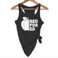 Red For Ed Teacher Support Public Education For Men Women Kids Flowy Tank, novelty gifts, funny gifts Red For Ed Teacher Support Public Education For Men Women Kids Flowy Tank, novelty gifts, funny gifts