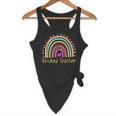Retired Teacher Rainbow Flowy Tank, novelty gifts, funny gifts Retired Teacher Rainbow Flowy Tank, novelty gifts, funny gifts