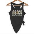 Retro Abcd Teacher Novelty Back To School Teacher Flowy Tank, novelty gifts, funny gifts Retro Abcd Teacher Novelty Back To School Teacher Flowy Tank, novelty gifts, funny gifts