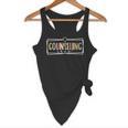 Retro Counseling Crew Counselor Teacher Appreciation Flowy Tank, novelty gifts, funny gifts Retro Counseling Crew Counselor Teacher Appreciation Flowy Tank, novelty gifts, funny gifts