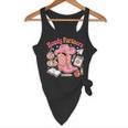 Retro Howdy Partners Cowgirl Cowboy Teacher Back To School Flowy Tank, novelty gifts, funny gifts