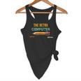 Retro Old-School Computer Pencil Tech Teacher Flowy Tank, novelty gifts, funny gifts