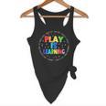 Retro Play Is Learning Teacher Back To School Flowy Tank, novelty gifts, funny gifts Retro Play Is Learning Teacher Back To School Flowy Tank, novelty gifts, funny gifts