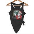 Santa Teacher 67 Math Christmas Xmas Holiday Number 67 Flowy Tank, novelty gifts, funny gifts
