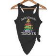 Santa's Favorite Teacher Idea For Christmas Teachers Flowy Tank, novelty gifts, funny gifts Santa's Favorite Teacher Idea For Christmas Teachers Flowy Tank, novelty gifts, funny gifts