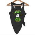 Scary Math Teacher Costume Halloween Lazy Easy Christmas Flowy Tank, novelty gifts, funny gifts Scary Math Teacher Costume Halloween Lazy Easy Christmas Flowy Tank, novelty gifts, funny gifts