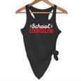 School Counselor Teacher Guidance Counseling For Men Women Kids Flowy Tank, novelty gifts, funny gifts