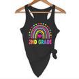 Second Grade Rainbow Girls Boys Teacher Team 2nd Grade Squad Flowy Tank, novelty gifts, funny gifts
