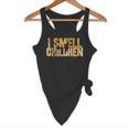 I SMELL CHILDREN Halloween Teacher Classroom I Teach Flowy Tank, novelty gifts, funny gifts I SMELL CHILDREN Halloween Teacher Classroom I Teach Flowy Tank, novelty gifts, funny gifts