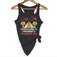 Social Studies Teacher World History Teacher Men Women Flowy Tank, novelty gifts, funny gifts