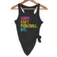 Sorry Can't Pickleball Bye Teacher Student Sport Flowy Tank, novelty gifts, funny gifts Sorry Can't Pickleball Bye Teacher Student Sport Flowy Tank, novelty gifts, funny gifts