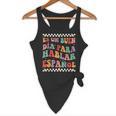 Spanish Teacher Maestra Hablar EspañOl Bilingual Teacher Flowy Tank, novelty gifts, funny gifts Spanish Teacher Maestra Hablar EspañOl Bilingual Teacher Flowy Tank, novelty gifts, funny gifts