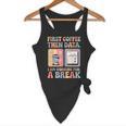Special Education First Coffee Then Data Retro SPED Teacher Flowy Tank, novelty gifts, funny gifts Special Education First Coffee Then Data Retro SPED Teacher Flowy Tank, novelty gifts, funny gifts