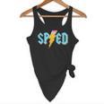 Special Education SPED Rocks Teacher Back To School Rock Flowy Tank, novelty gifts, funny gifts