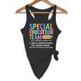 Special Education Team Definition Retro Ed Team Crew Teacher Flowy Tank, novelty gifts, funny gifts Special Education Team Definition Retro Ed Team Crew Teacher Flowy Tank, novelty gifts, funny gifts