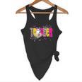 Spooky Halloween Teacher Para Counselor SPED Preppy Boo Kids Flowy Tank, novelty gifts, funny gifts